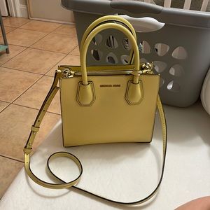 Yellow Michael Kors bag